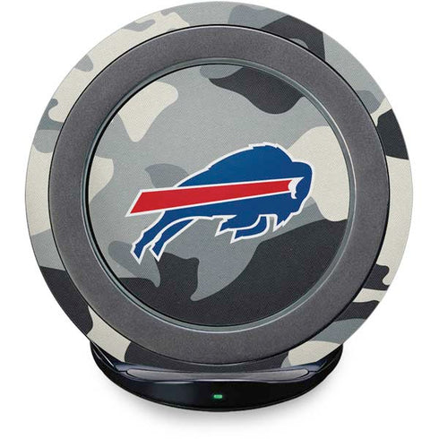 NFL Buffalo Bills Camo Fast Charge Wireless Charging Stand Skin